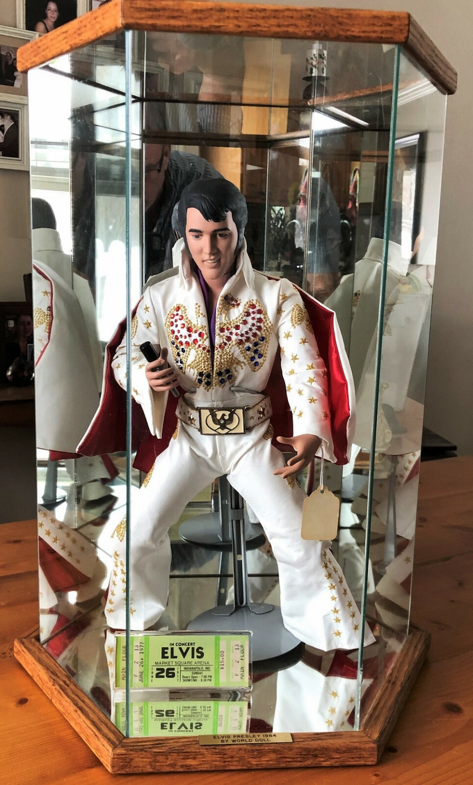 elvis presley porcelain doll